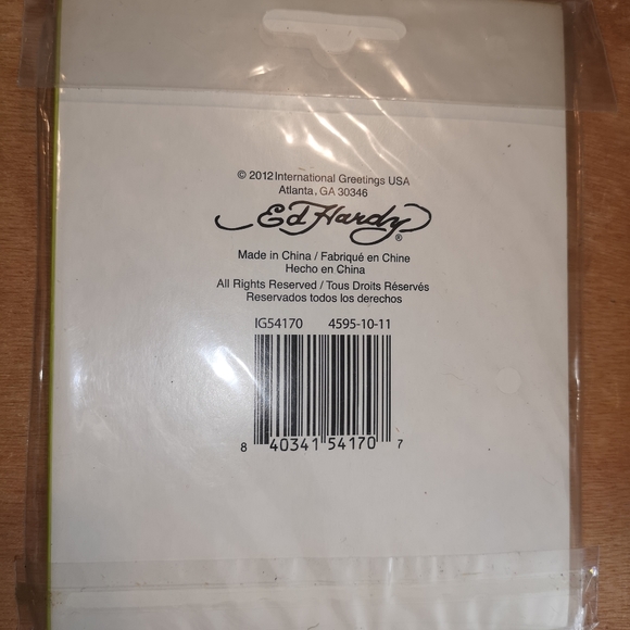 Ed Hardy True Love note cards - Picture 2 of 2